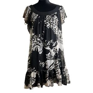 JONATHAN MARTIN | Flowy Print Dress | Size 14